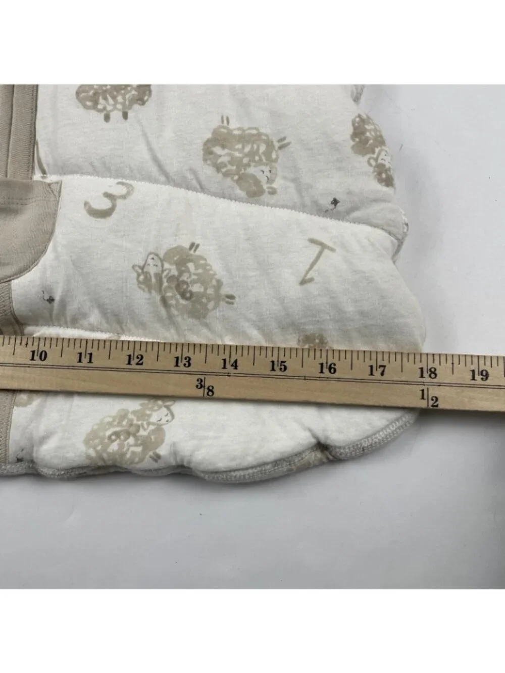 Burt's Bees Baby Small Quilted Sleep Sack 0-6 Months or 10-16 lbs Sheep Print